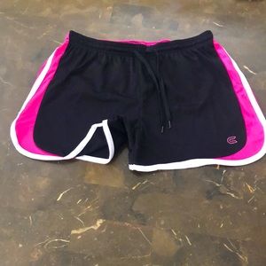 Girls sports running shorts